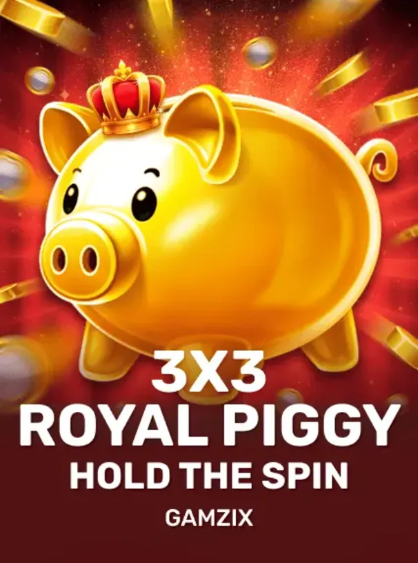 Artwork for 3x3 Royal Piggy: Hold The Spin